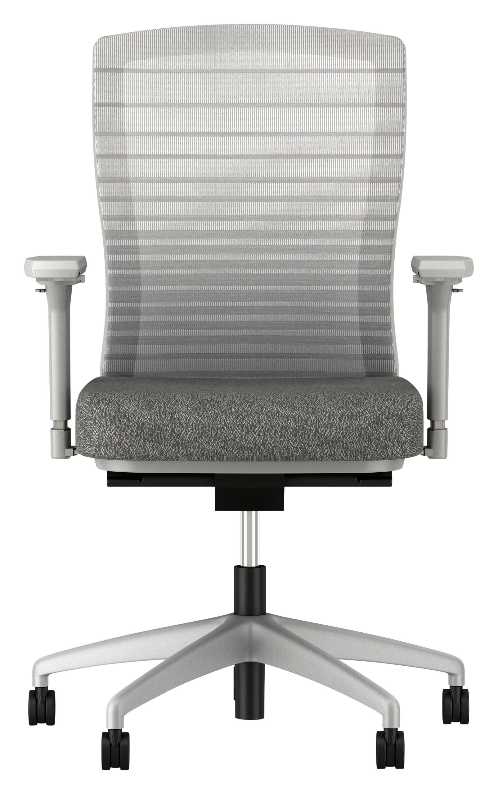 AIS Natick High-Back Task Chair, 26 x 24 x 45 Inches, Gray, Item Number 2089253