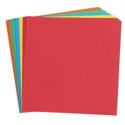 Hygloss Origami Paper Squares, 5 x 5 Inches, Assorted Colors, 50 Sheets