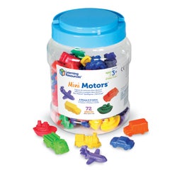 Learning Resources Mini Motors Counters, Set of 72 252765