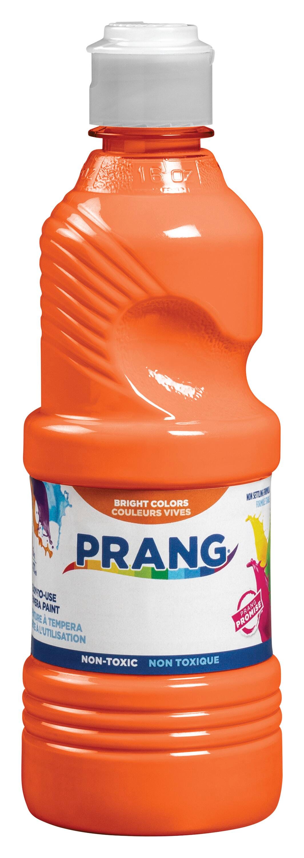Prang Ready-to-Use Tempera Paint, Pint, Orange Item Number 424930