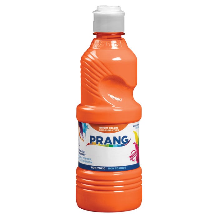Prang Ready-to-Use Tempera Paint, Pint, Orange