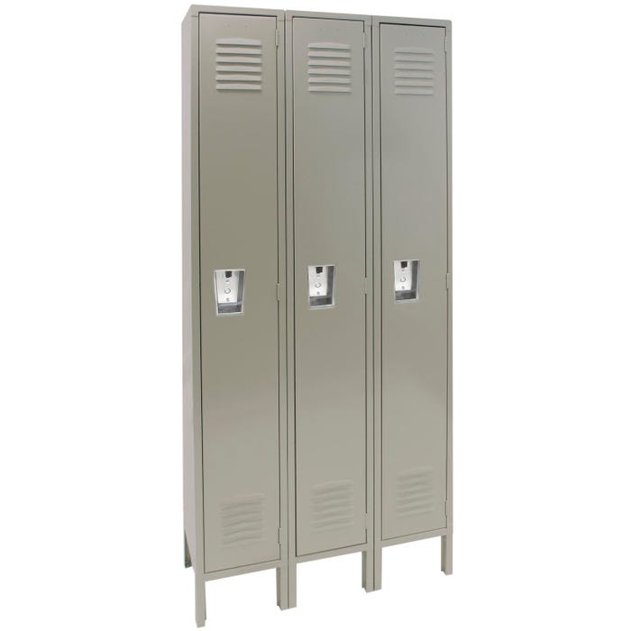 Republic Qwik-Ship Lockers, 1-Tier, 3 Wide