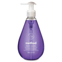 Method Products Lavender Gel Hand Wash with Vitamin E and Aloe, 12oz, French Lavender, Lavender, Item Number 1540828