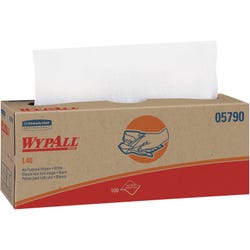 WYPALL L40 Cloth-Like Cleaning Wipes, L40, 100 Sheets, Pack of 9