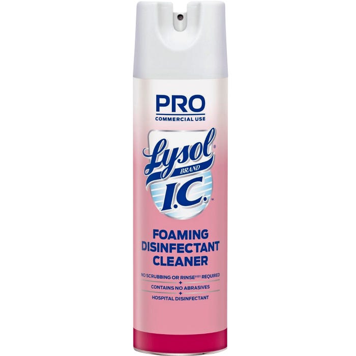 Lysol I.C. Foam Disinfectant, Spray, 24 Ounces