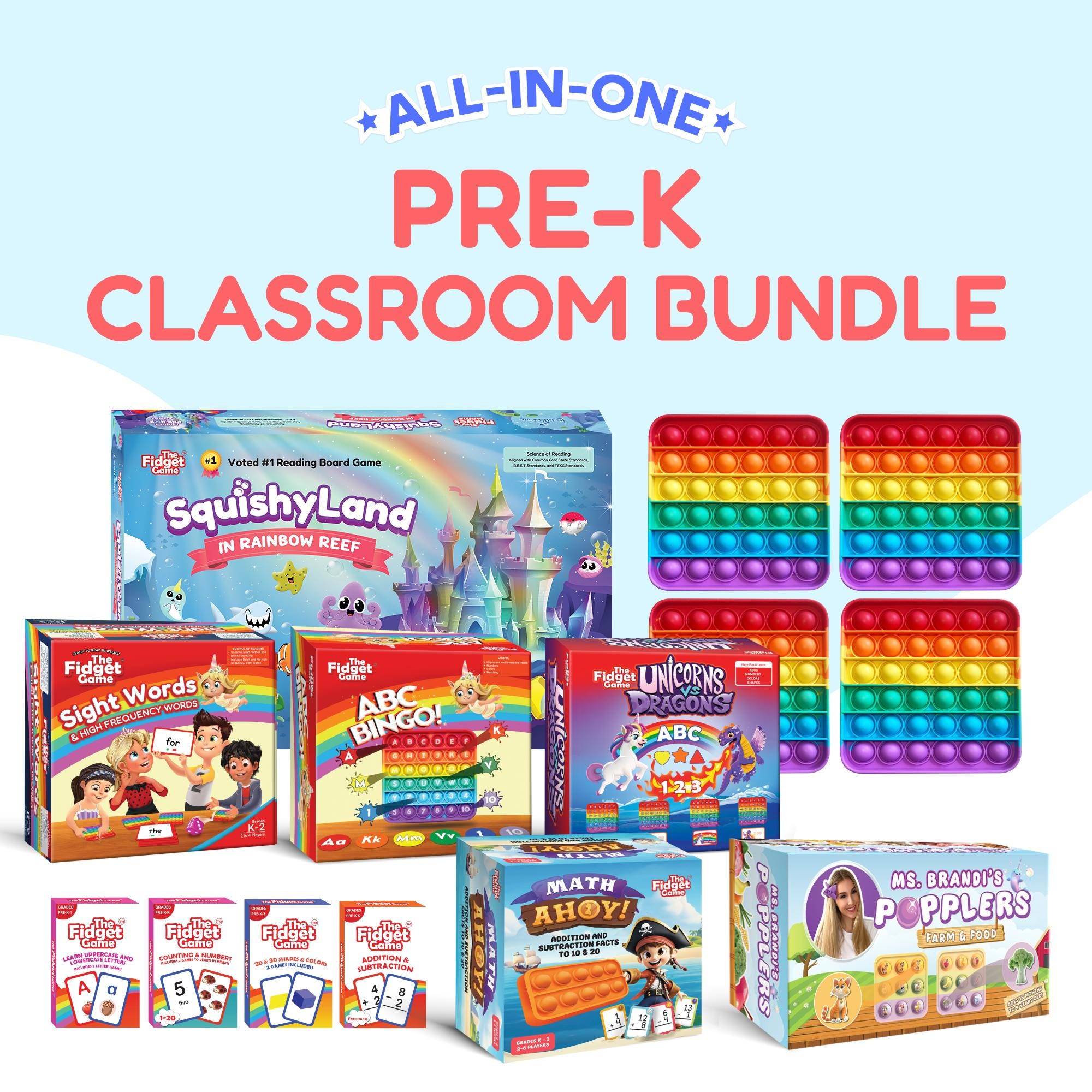 Image for The Fidget Game Pre-K Classroom Bundle from School Specialty