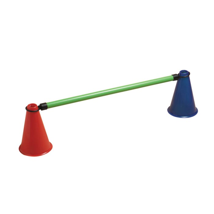 Sportime Cone Hurdle Bars, 26 Inches, Assorted Colors, Set of 12