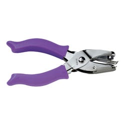 Fiskars Grip Hand Punch, Circle, 1/4 Inch, Each 2006761