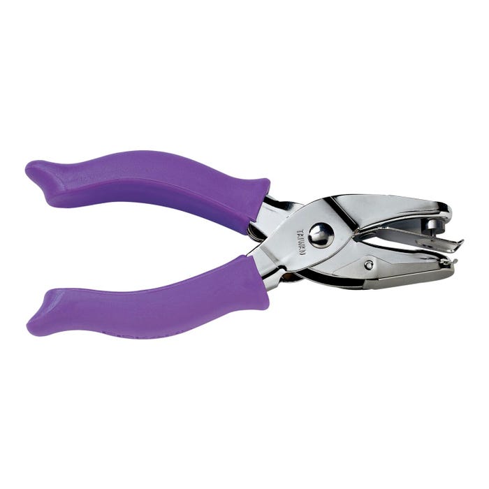 Fiskars Grip Hand Punch, Circle, 1/4 Inch, Each