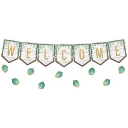 Teacher Created Resource Eucalyptus Welcome Bulletin Board Set, Item Number 2090528