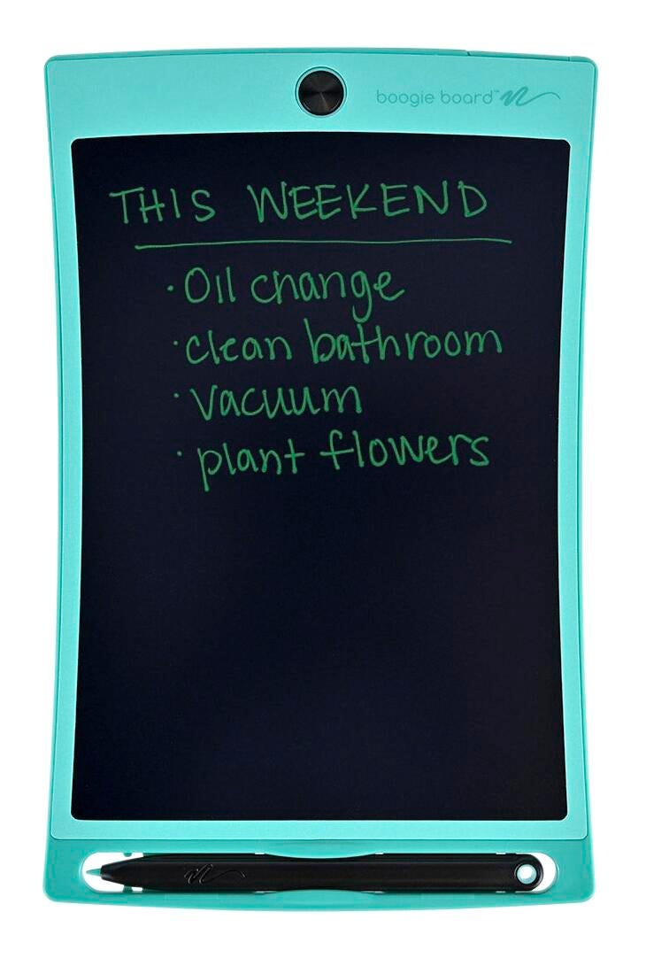 Boogie Board Jot 8.5 Writing Tablet, Teal