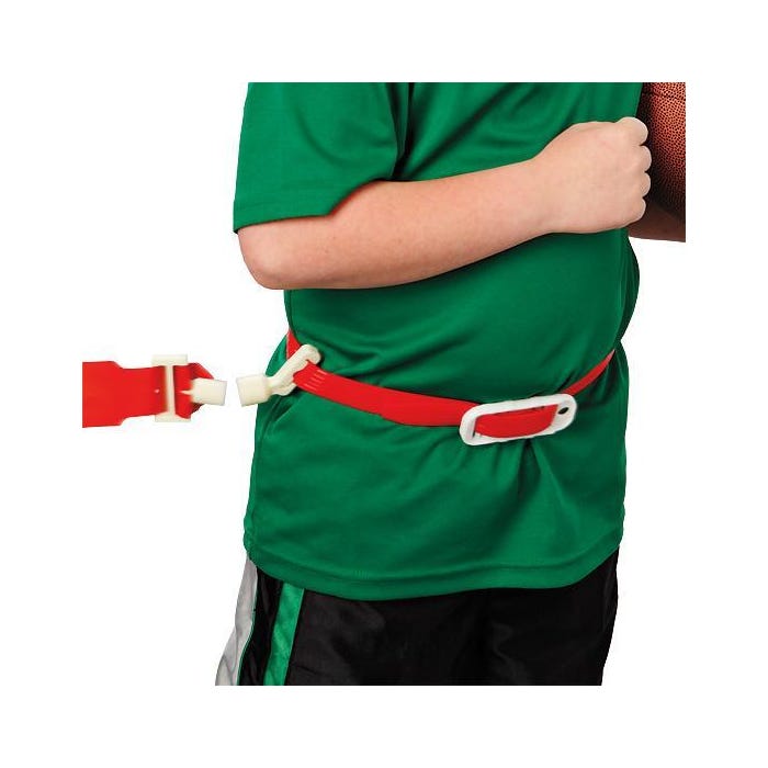 Flag Football Belts, Red, Set of 12
