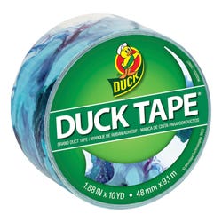 Duck Brand Tape Printed Duct Tape, 1-7/8 Inches x 10 Yards, Marbling, Item Number 2102924