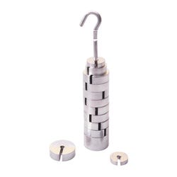 United Scientific Aluminum Slotted Weight Set Item Number 1598733