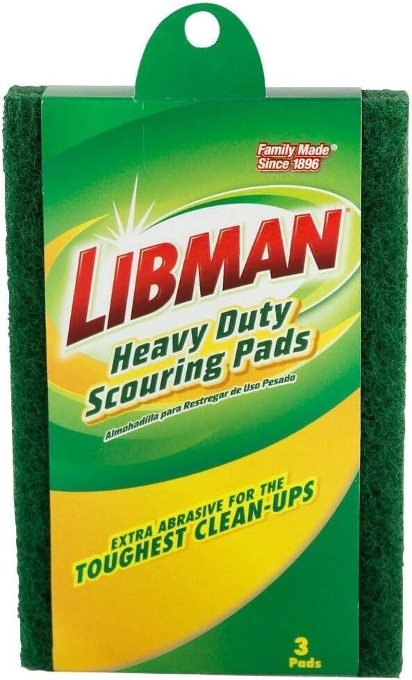 Libman Heavy Duty Scouring Pads, Pack of 3 2161238