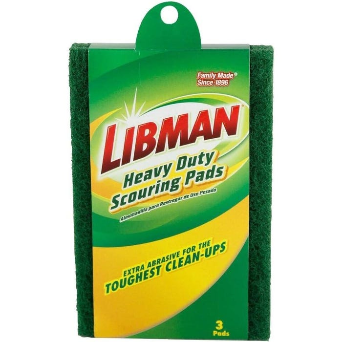 Libman Heavy Duty Scouring Pads, Pack of 36