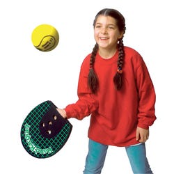 Oncourt Hand Racquet, 11 x 10-1/4 Inches, Black/Green, Set of 2 2121035
