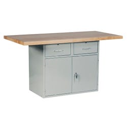 Montisa 2 Station Workbench with 2 Drawers and 2 Doors 4000400