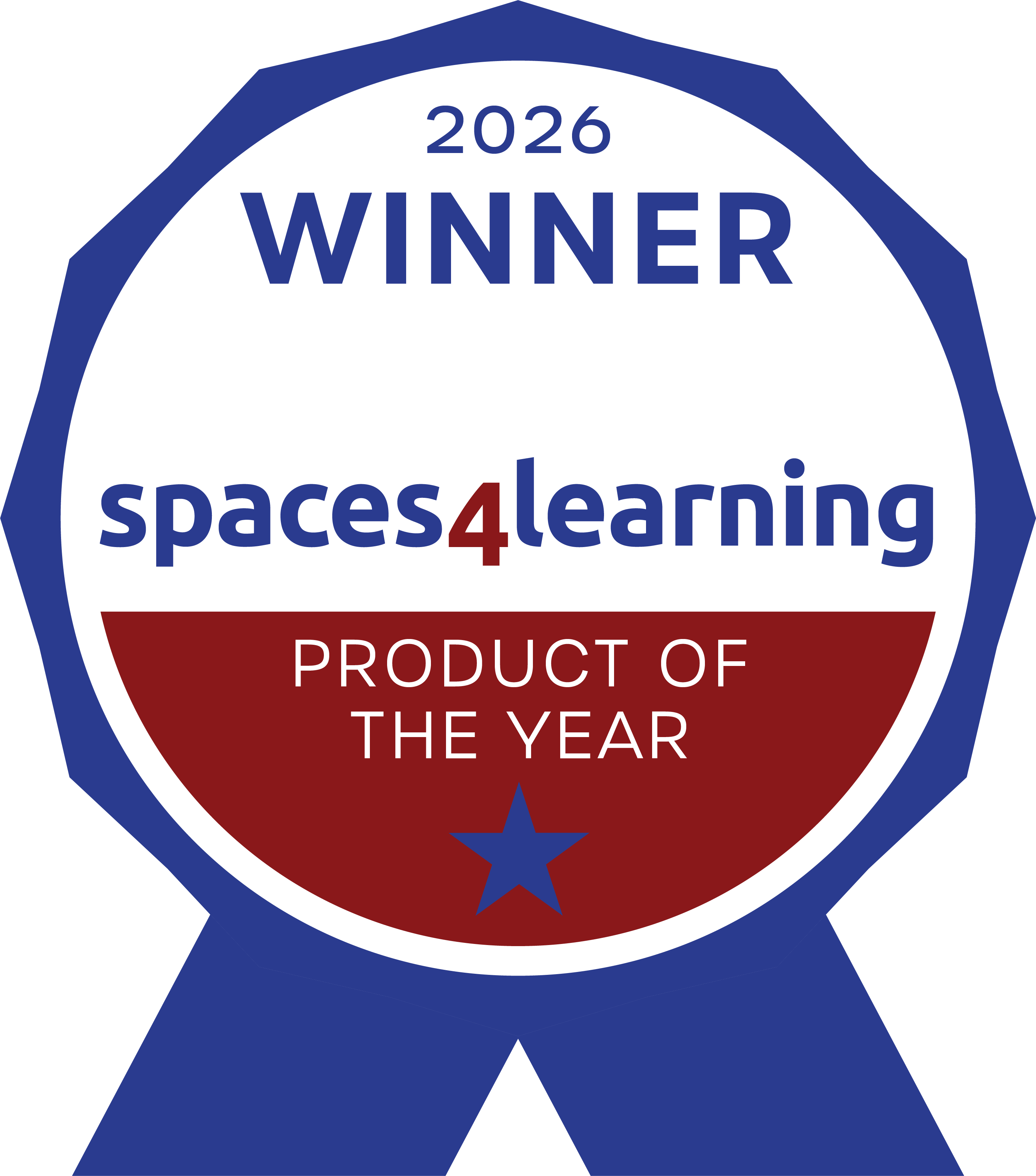 2026 Winner - Spaces 4 Learning - Product Of the Year
