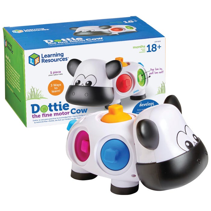 Learning Resources Dottie the Fine Motor Cow