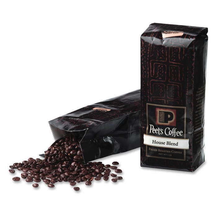 Peet's Coffee and Tea House Blend Ground Coffee, 1 lb