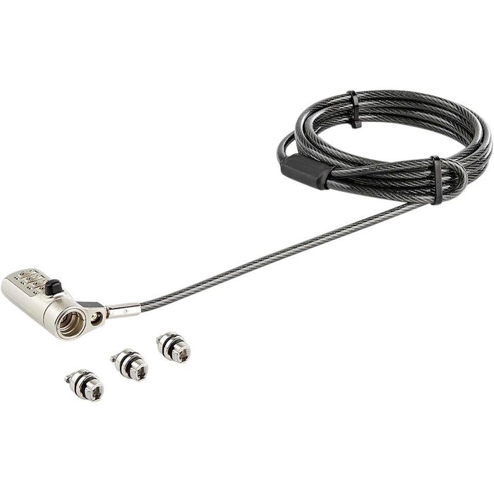 StarTech 3-in-1 Universal Laptop Cable Lock