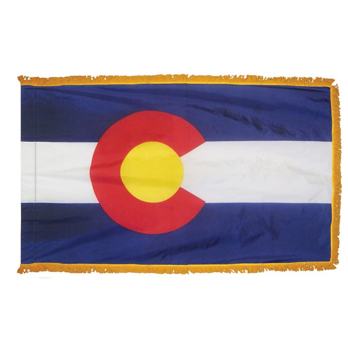 Annin Colorado State Flag, Heavy Weight Nylon, Outdoor, 4 x 6 Feet