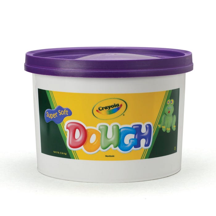 Crayola Dough, 3 Pound Bucket, Purple