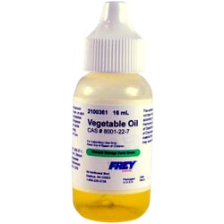 Frey Scientific Vegetable Oil, 16mL, Item Number 2100361