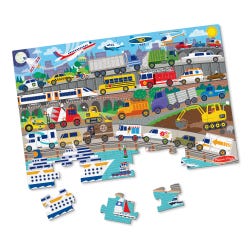 Melissa & Doug Traffic Jam Floor Puzzle