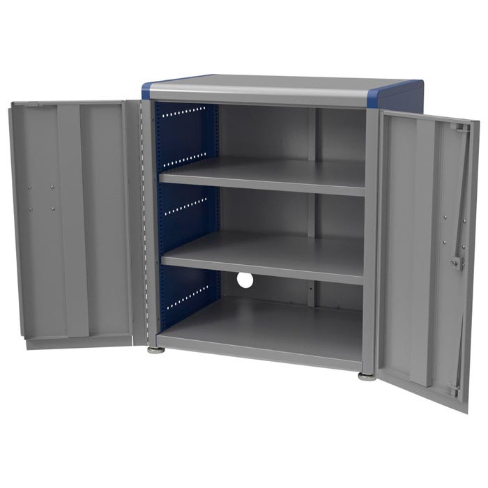 Classroom Select Geode Medium Cabinet, Double Wide with Shelves