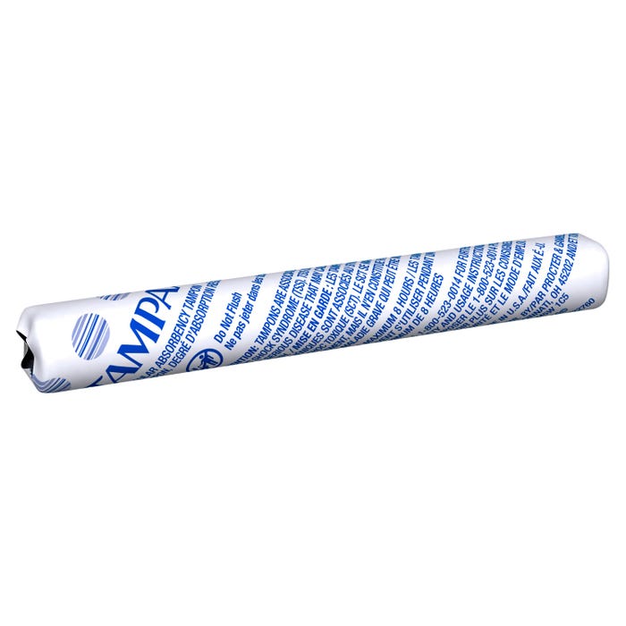 Tampax Cardboard Regular Tampons, Unscented, Pack of 500