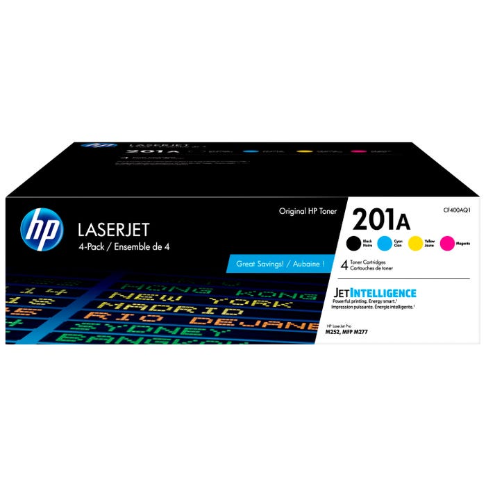 HP 201A Ink Cartridge, CF400AQ1, Multi-Color