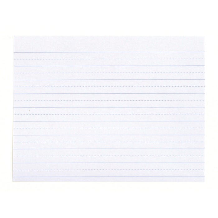 School Smart Lined Writing Paper, No Margin, 10-1/2 x 8 Inches, 500 Sheets