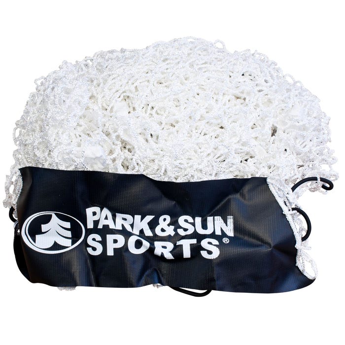 Park & Sun Lacrosse Bungee Net, 6 x 6 x 7 Feet, White