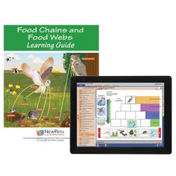 Newpath Learning Food Chains and Food Webs Student Learning Guide with Online Lesson, Item Number 2087514