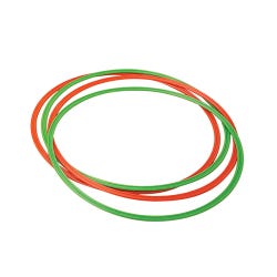 FlagHouse TWIST- A -HOOP, Small, Assorted Colors, Set of 4