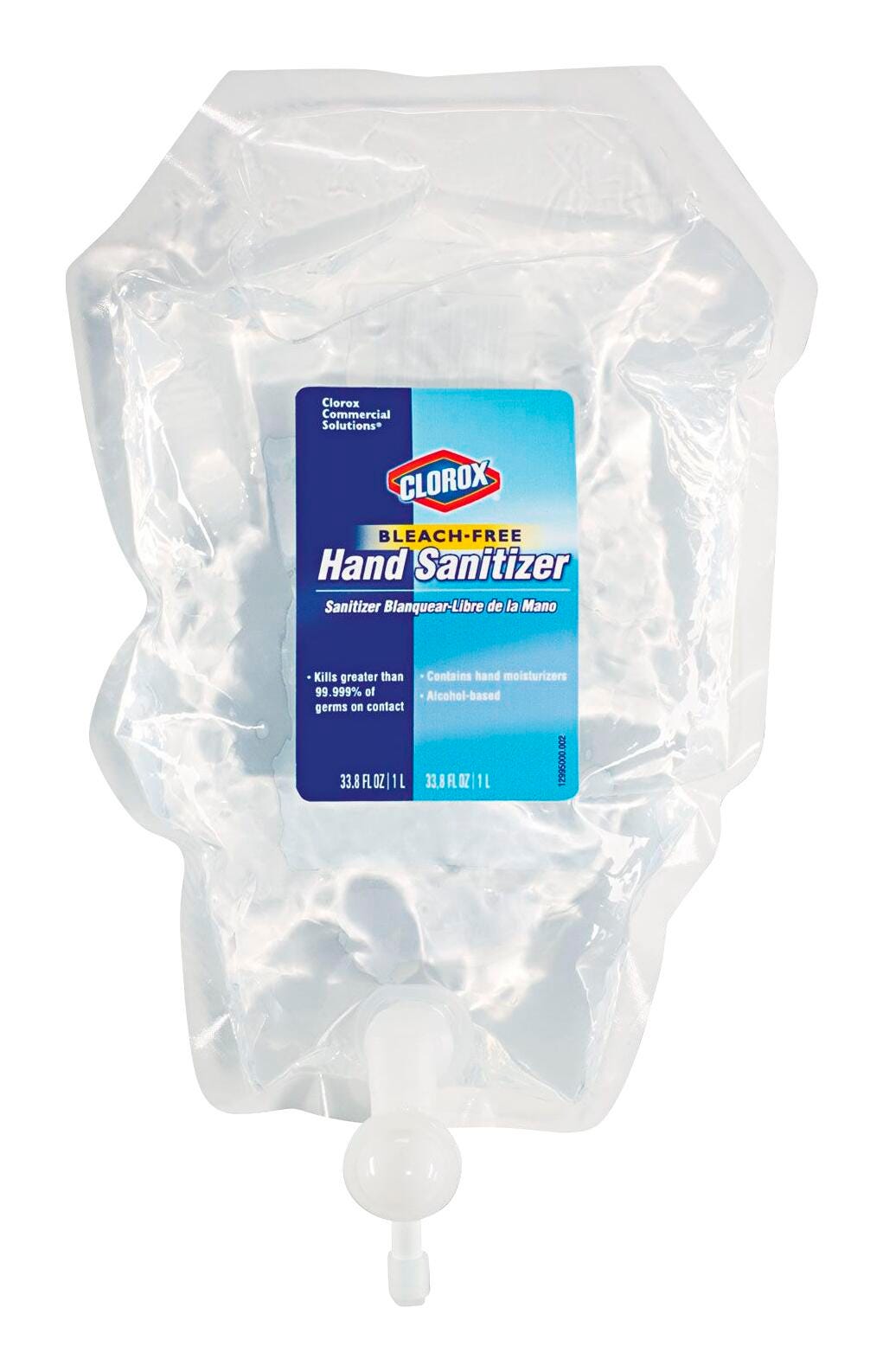 Clorox Hand Sanitizer Refill for Dispenser, 1000 ml, Pack of 6, Item Number 1334907