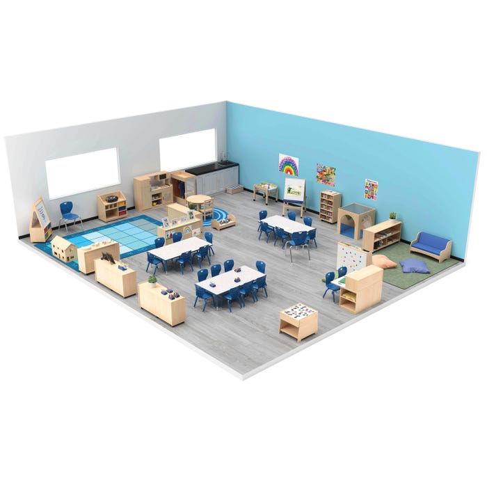 KidSpaces PreK-4 Furniture Package - 750 square feet