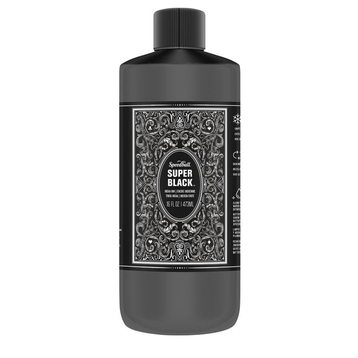 Speedball Super Black India Ink, 1 Pint
