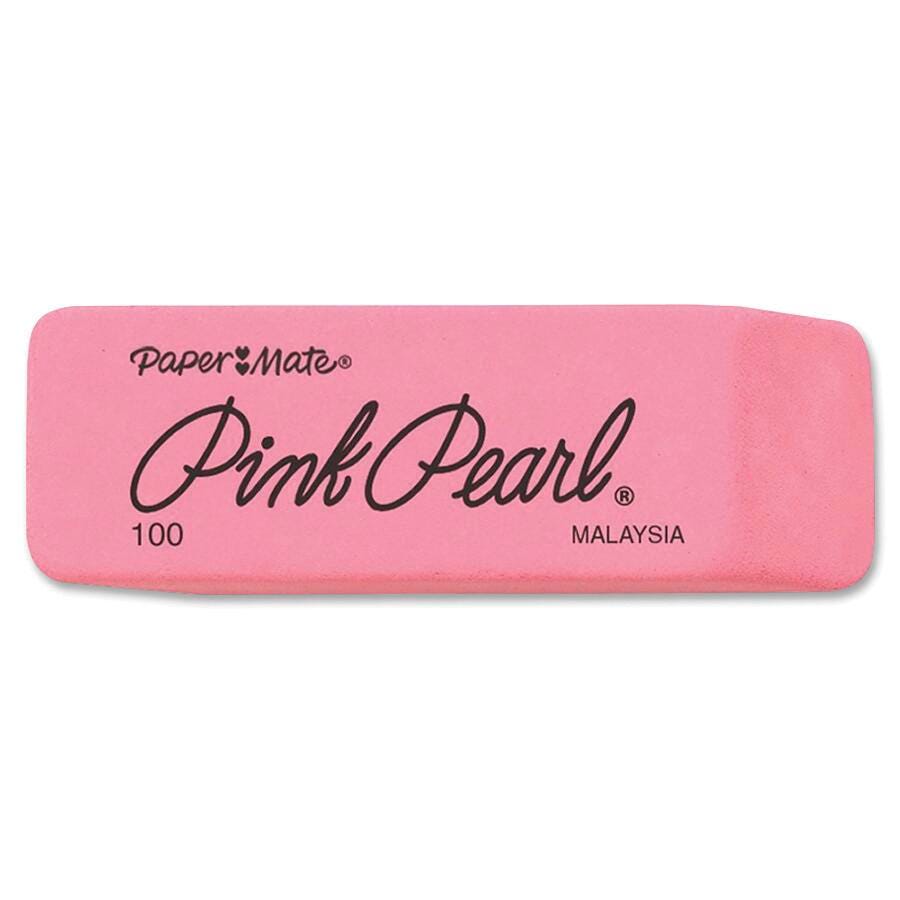 Image for Paper Mate Pink Pearl Erasers, Medium, Pack of 24 from School Specialty