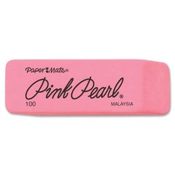 Paper Mate Pink Pearl Erasers, Medium, Pack of 24 206723