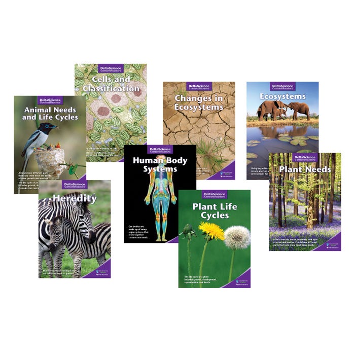 Delta Science Content Readers Life Science Purple Edition, Single Copy Bundle