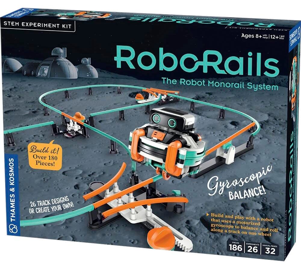 Image for Thames & Kosmos RoboRails: The Robot Monorail System from School Specialty