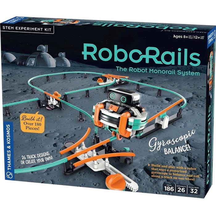 Thames & Kosmos RoboRails: The Robot Monorail System