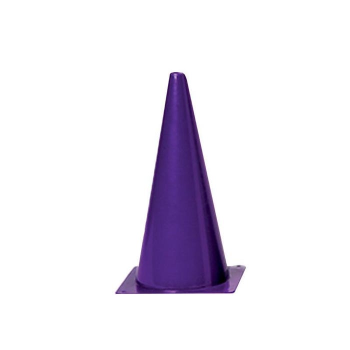 FlagHouse Colored Cone, Medium Weight, 15 Inches, Purple