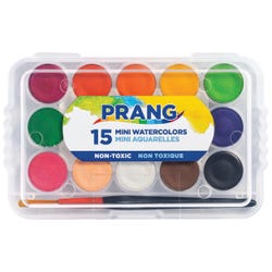 Prang Mini Watercolor Paint Set, 15 Assorted Colors 2149959