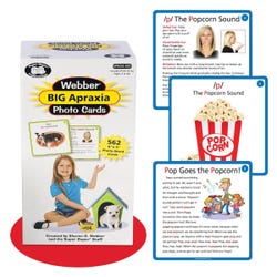 Webber® BIG Apraxia Photo Cards 2151969