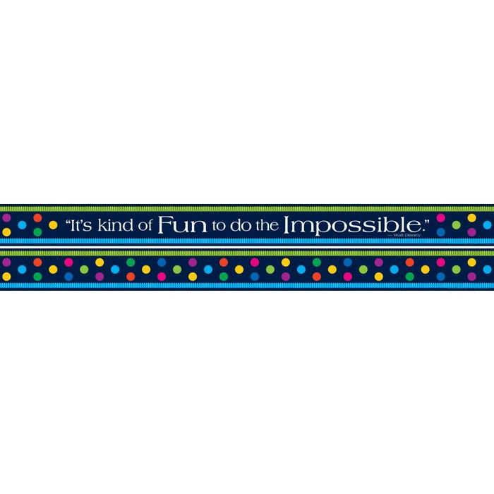Barker Creek Punti Felici Double Sided Trimmer, 3 x 35 Inches, Pack of 12