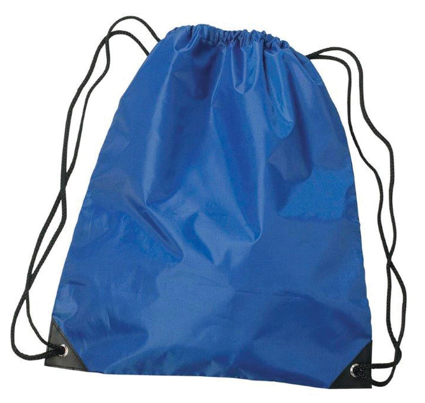 Drawstring Sports Backpack, Royal Blue 1471193